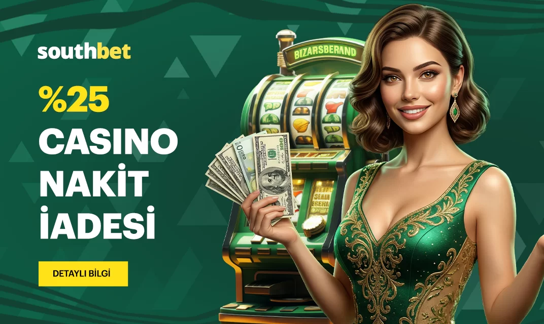 %25 casino nakit iade bonusu